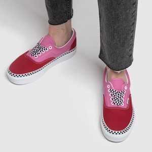 chili pepper fuchsia vans